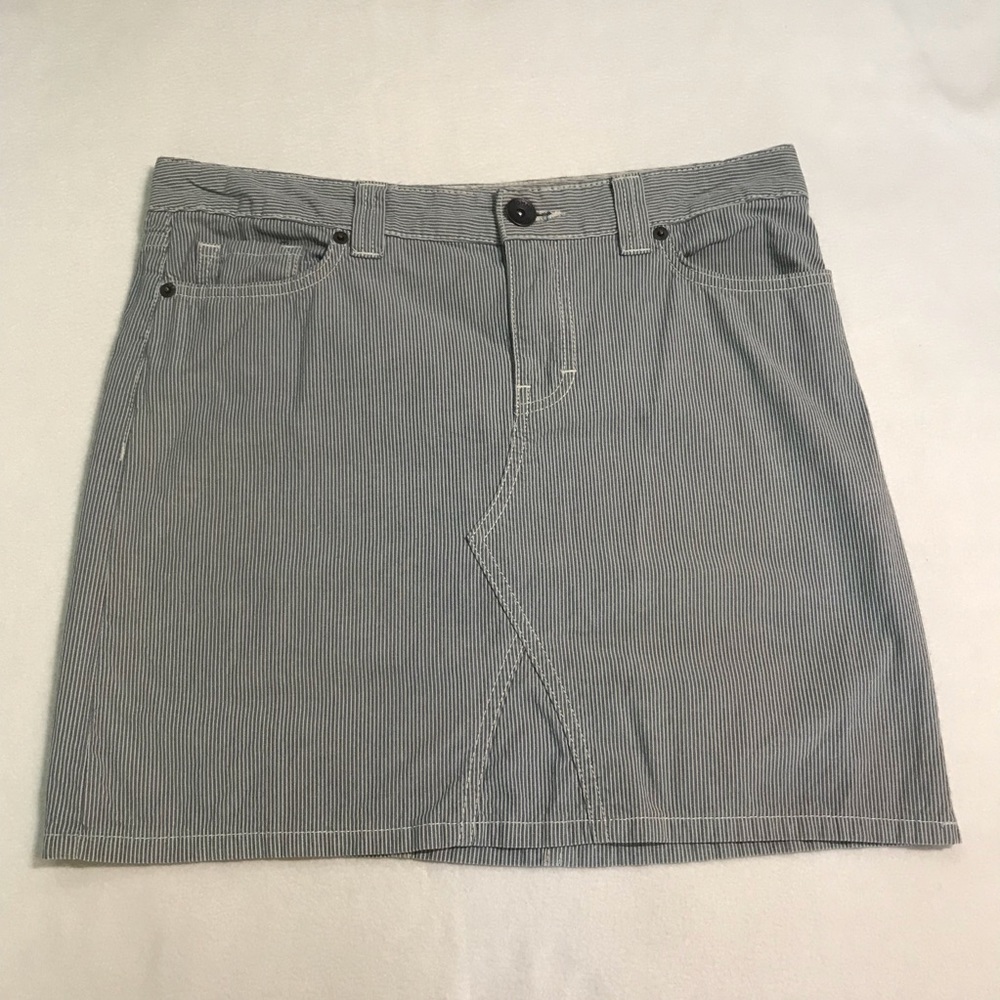 Tommy Hilfiger striped Jean skirt